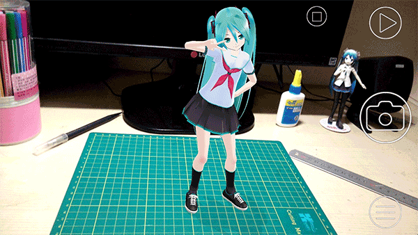 初音扩展现实相机 最新版手机软件app截图