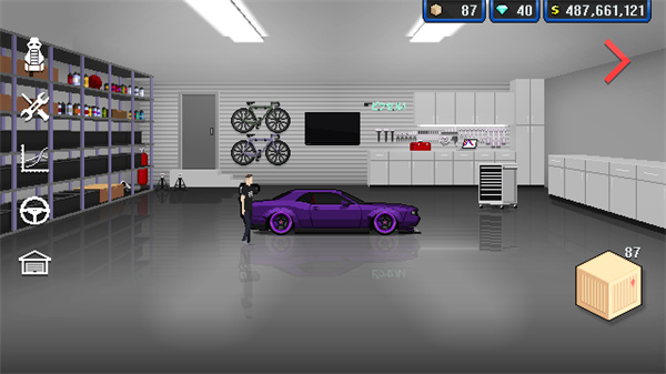 Pixel Car Racer手游app截图