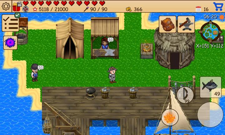 生存RPG5：海盗冒险之旅手游app截图