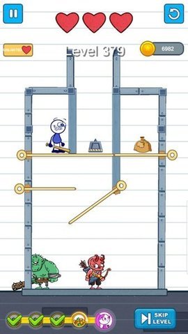 涂鸦拉针男孩手游app截图