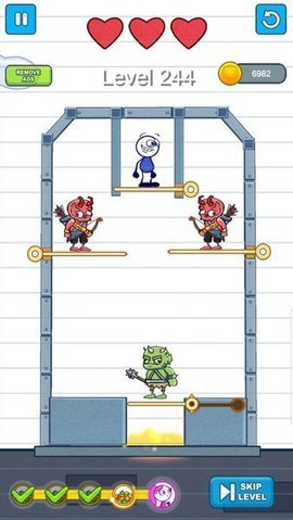 涂鸦拉针男孩手游app截图