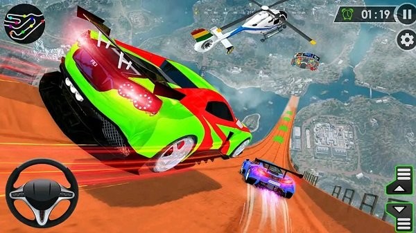 天空特技飞行车手游app截图