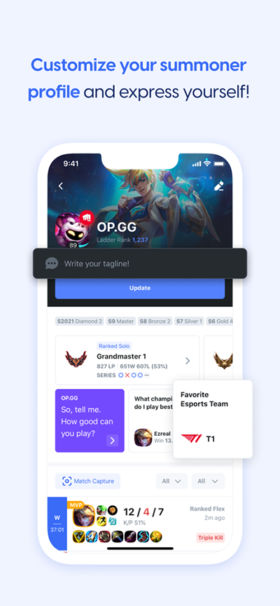 opgg 网站英雄数据手机软件app截图