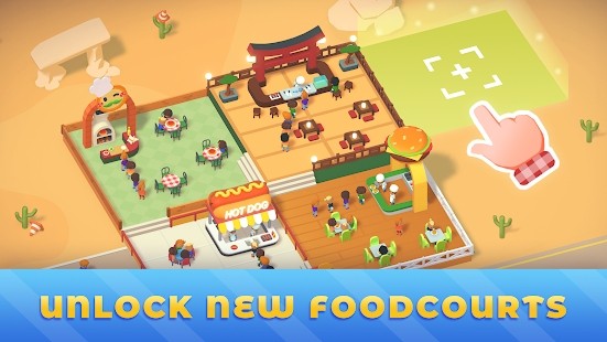 闲置美食公园大亨手游app截图