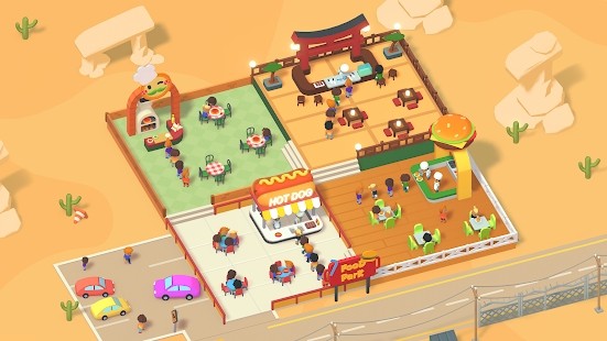 闲置美食公园大亨手游app截图