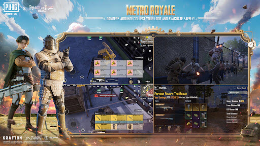 pubg 地铁逃生正式服手游app截图