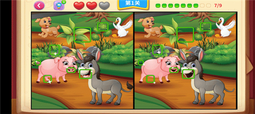 一起看图找不同手游app截图