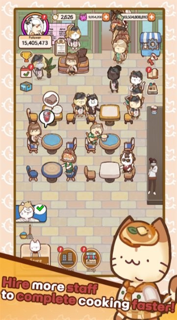 猫餐厅猫粮大亨 最新版手游app截图