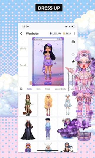 永远的天空：虚拟装扮 中文版手游app截图