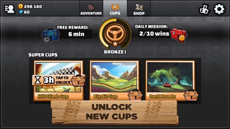 登山赛车2 无限钻石金币版手游app截图