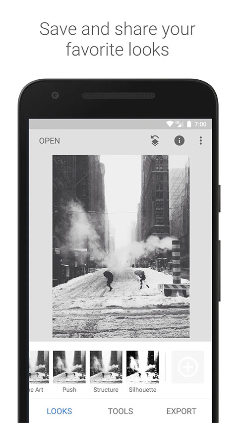 snapseed 修图软件手机软件app截图