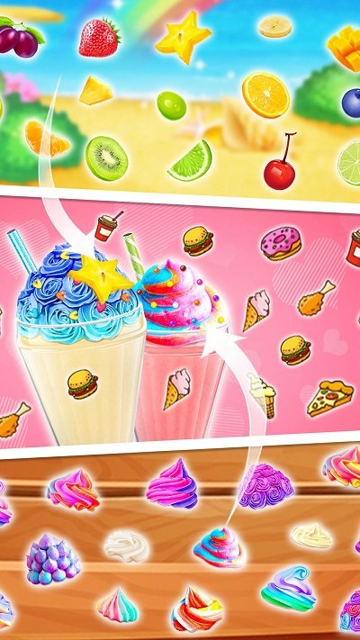 独角兽美味奶昔手游app截图