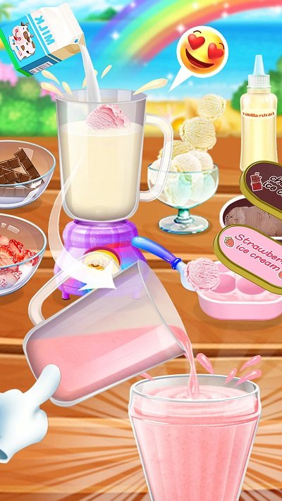 独角兽美味奶昔手游app截图