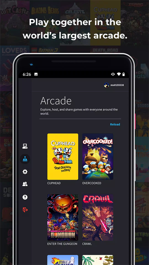 parsec 虚拟手柄手机软件app截图