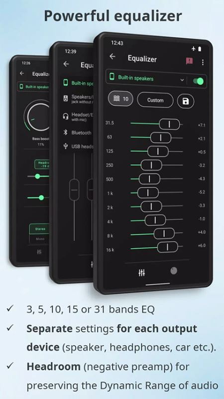Musicolet 桌面歌词手机软件app截图