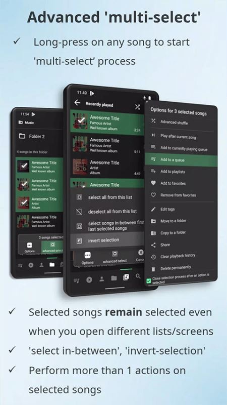 Musicolet 桌面歌词手机软件app截图