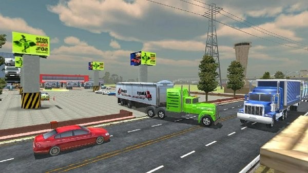 公路货物运输模拟器手游app截图