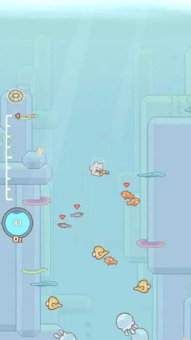 猫咪潜水员手游app截图