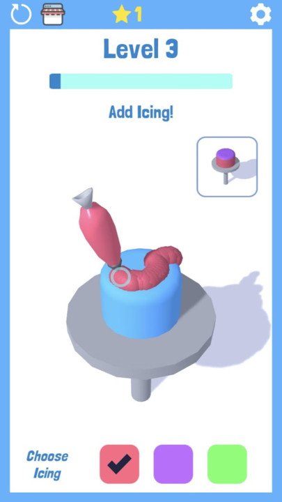 蛋糕糖衣大师 手机版手游app截图