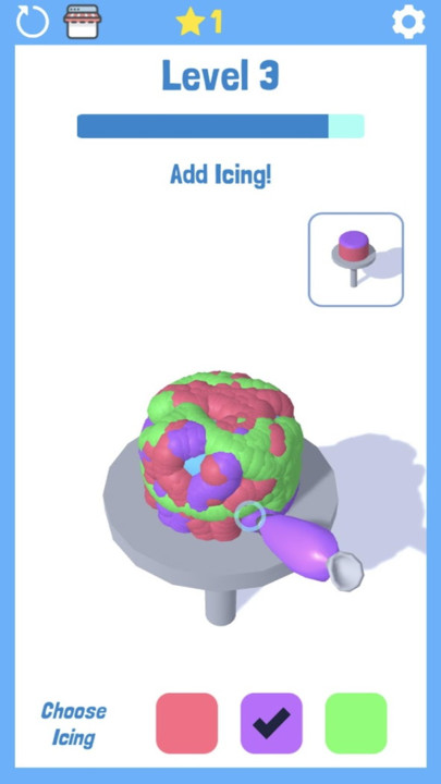 蛋糕糖衣大师手游app截图