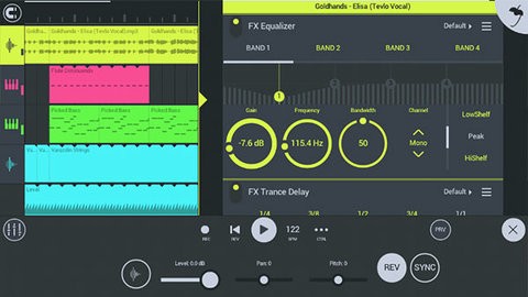 FL studio mobile 音乐编辑软件手机软件app截图