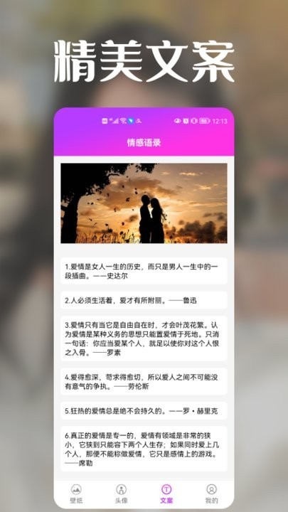 极光壁纸秀 app高清版手机软件app截图