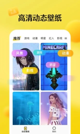 皮皮动态壁纸 免费自动换手机软件app截图