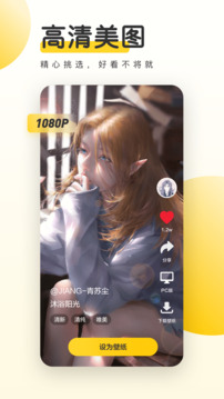 元气桌面壁纸 永久免费VIP手机软件app截图