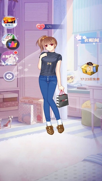 美少女的换装衣橱 最新版手游app截图