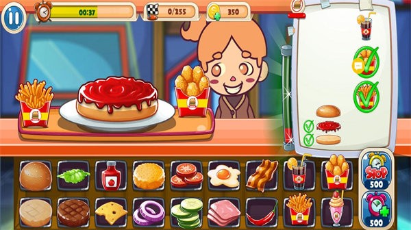 汉堡餐厅模拟手游app截图
