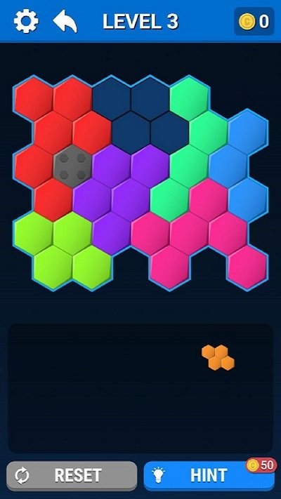 积木六边形拼图手游app截图