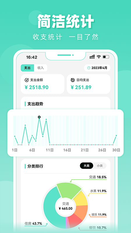 可乐记账 安卓版手机软件app截图