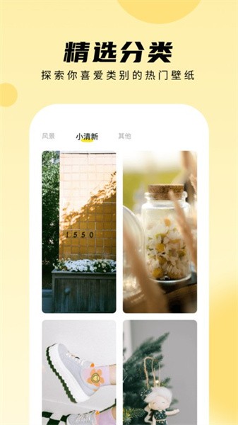 轻享壁纸 免费版手机软件app截图