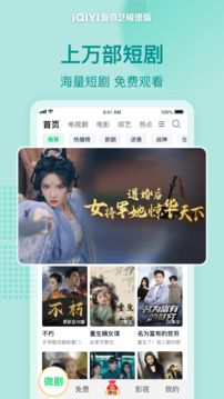 爱奇艺极速版 免费下载手机软件app截图