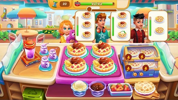 模拟小镇美食手游app截图