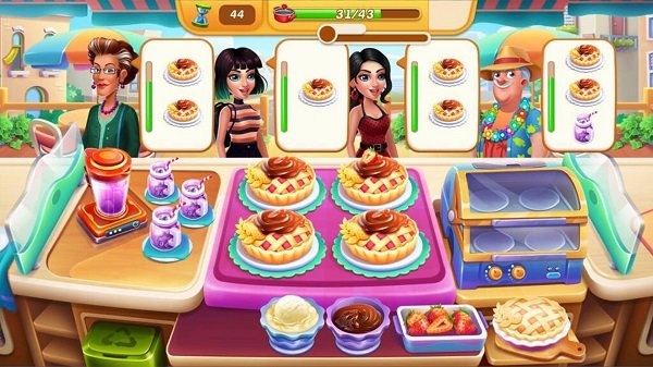 模拟小镇美食手游app截图