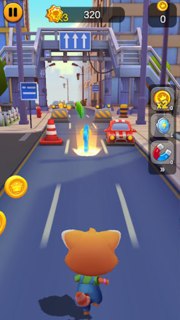 奔跑的宠物猫手游app截图