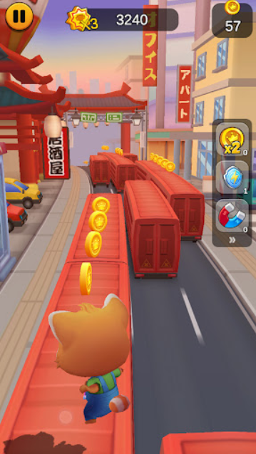 奔跑的宠物猫手游app截图