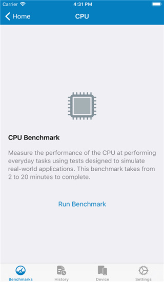 Geekbench5 测试工具手机软件app截图
