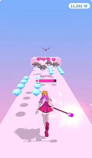魔法少女跑酷 最新版手游app截图