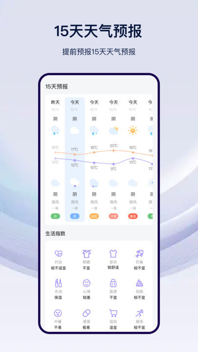 星云天气 正式版手机软件app截图