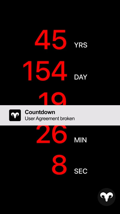 Countdown 正版手机软件app截图