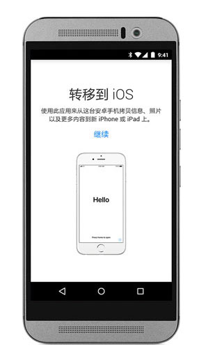 转移到 iOS 官网版手机软件app截图