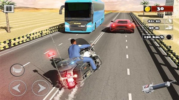 公路疯狂摩托手游app截图
