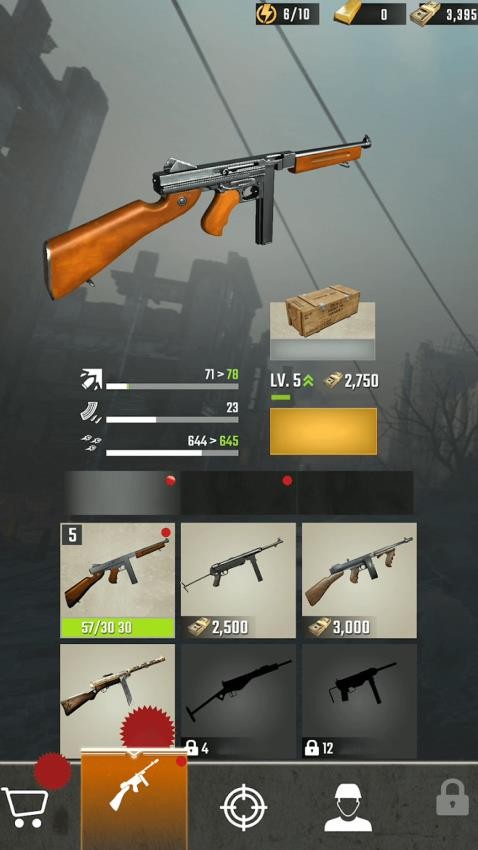 枪神手旋转射击手游app截图