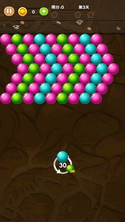 炫酷泡泡龙手游app截图