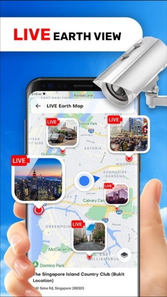 实时地球地图手机软件app截图