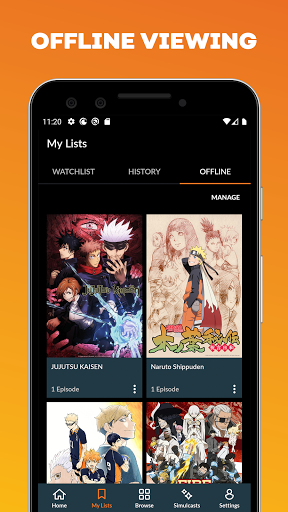 crunchyroll 官网入口手机软件app截图