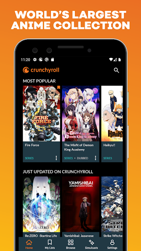 crunchyroll 最新版手机软件app截图