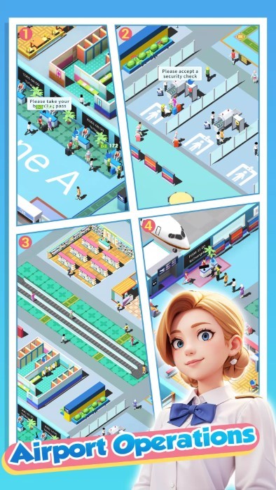 开心机场模拟器手游app截图